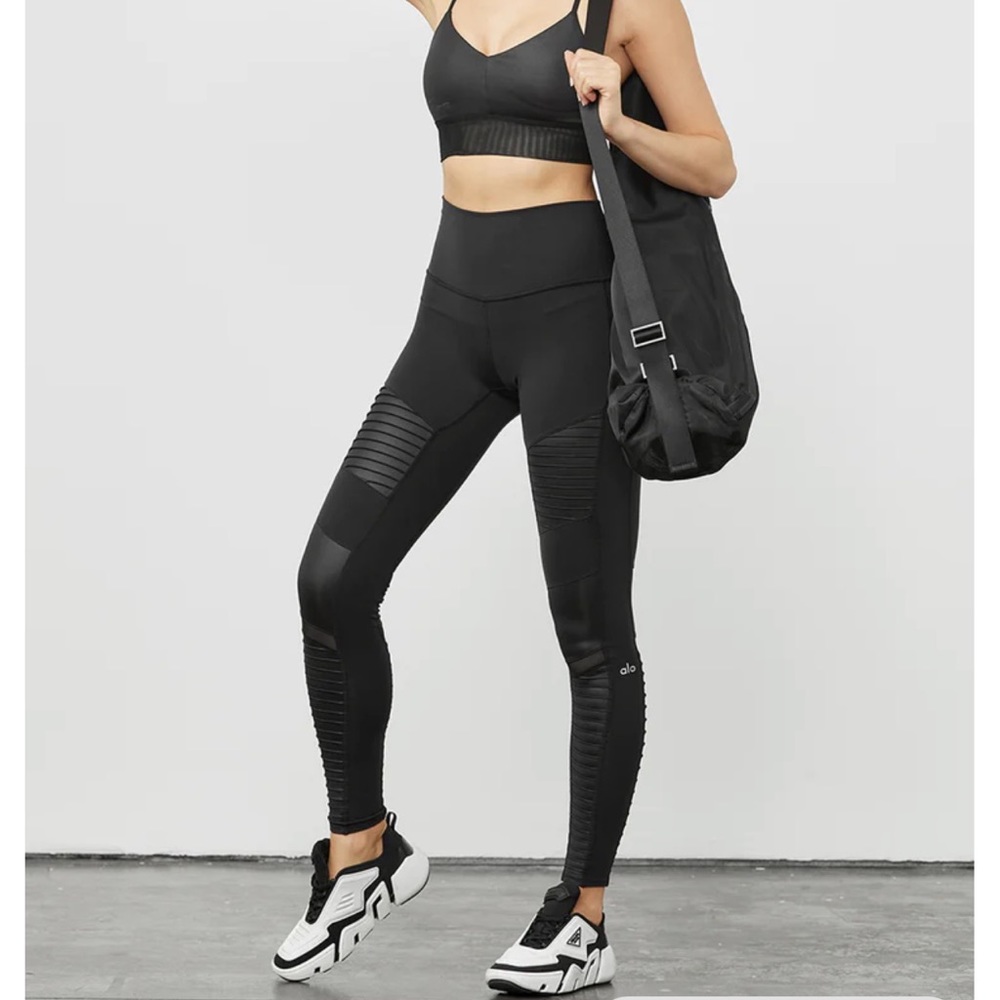 Alo High-Waist Moto Legging